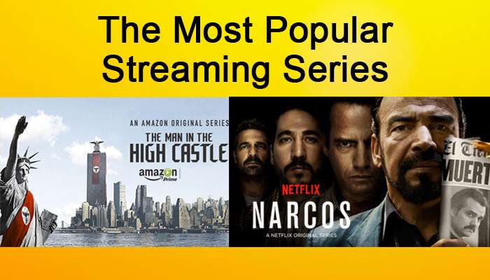 Narcos, The Man in the High Castle most watched series in USA