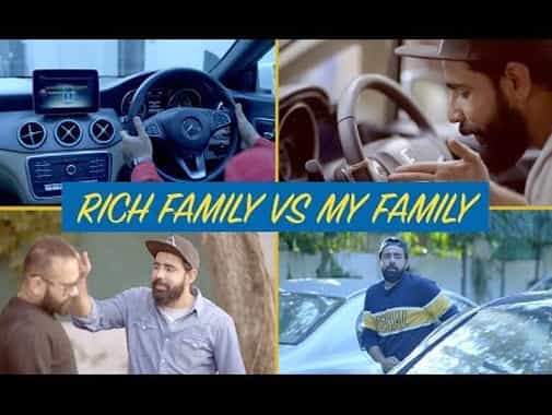 Stream It: Rich Family Vs My Family buying a car